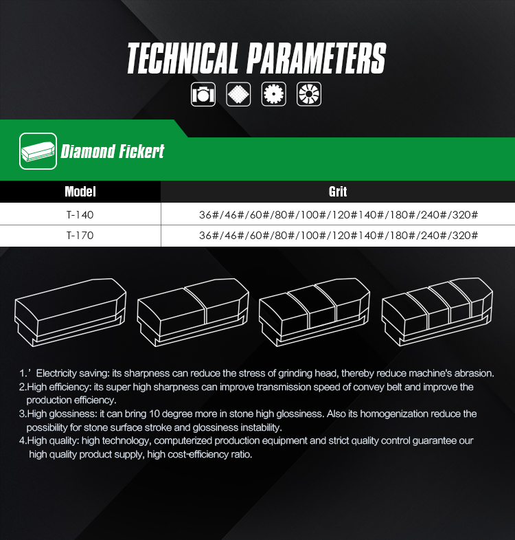 Diamond Fickert - Grinding Tools - 2