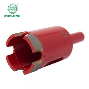 Diamond core drill bits and parts for granite