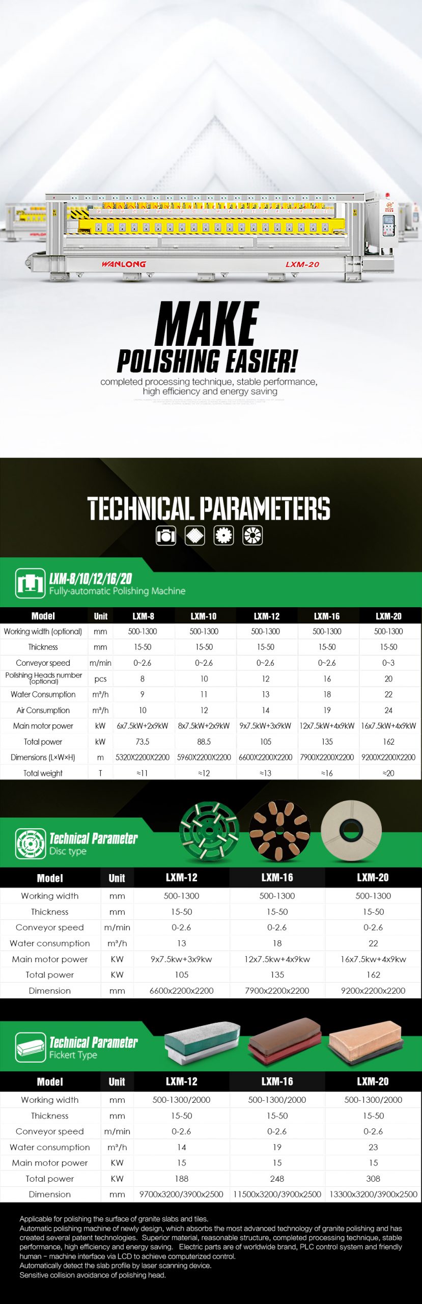 LXM-16/20 Fully-automatic Polishing Machine - Polishing Machine - 1