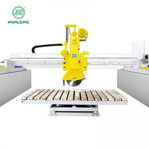 Use PLC-700 Laser Bridge Stone Cutting Machine to cut granite