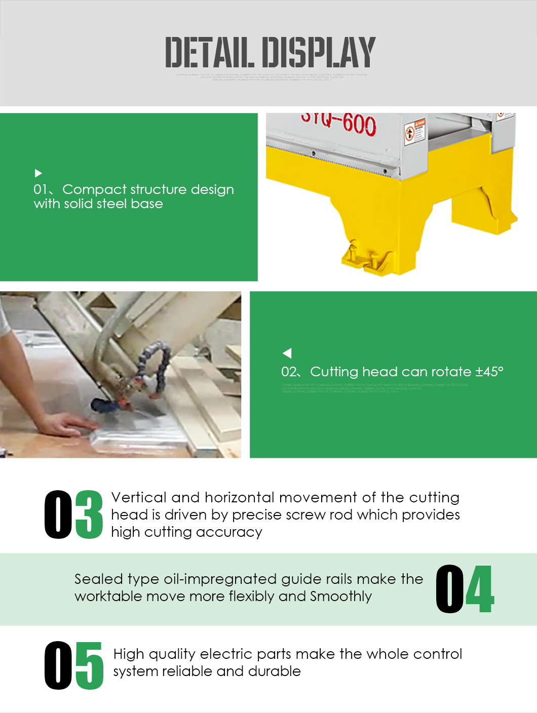 SYQ-600 Manual Stone Cutting Machine - Cutting Machinery - 1