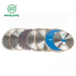 Concrete diamond saw blade for circular saw