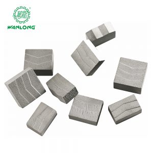 Diamond segment used for cutting granite stone