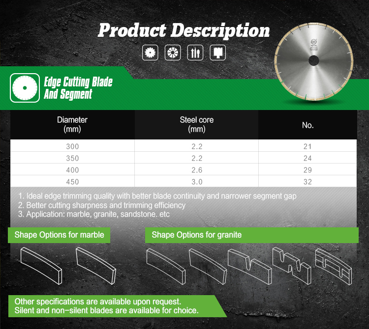 300mm diamond blade