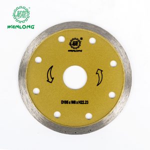 7 inch, 8 inch, 10 inch Continuous Rim Diamond Blades