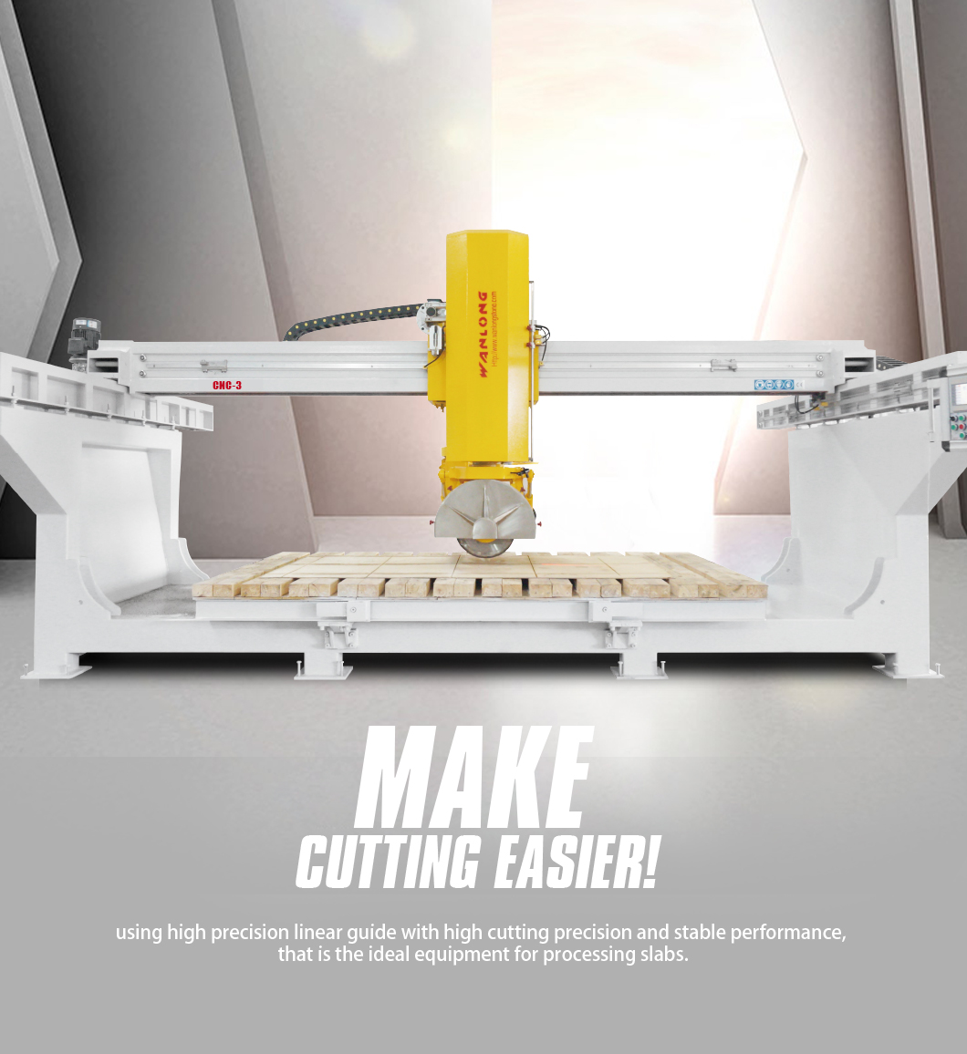 （CNC-3/3A）3axis Mono-block Bridge Cutting Machine - Cutting Machinery - 1
